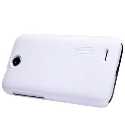 Nillkin Frosted Shield HTC Desire 310 plastikinis baltas dėklas - nugarėlė su ekrano plėvele / Priedai.lt