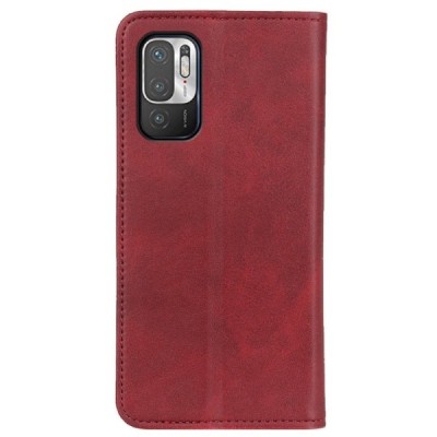 Xiaomi Poco M3 Pro (Redmi Note 10 5G) „Split“ sērijas sarkans atvērams maciņš, maks | Vacins.lv