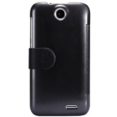 HTC Desire 310 „Nillkin“ Fresh atvēramais melns futrālis / Vacins.lv
