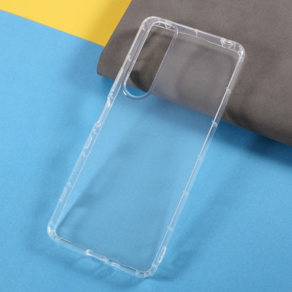 Cieta silikona (TPU) apvalks - dzidrs (Xperia 1 III)
