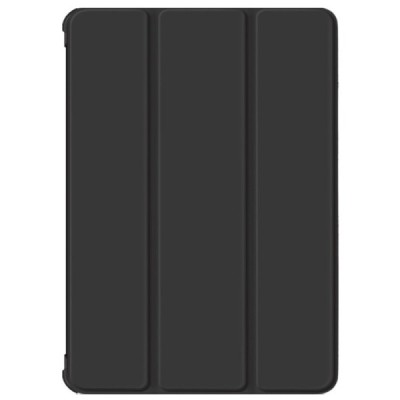 Samsung Galaxy Tab S7 FE (T736B,T730) atvēramais melns maciņš - maks ar vietu, kur ielikt stylus | Vacins.lv