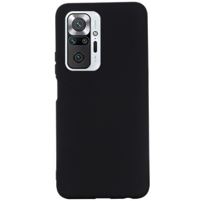 Xiaomi Redmi Note 10 Pro Shell kieto silikono TPU juodas dėklas - nugarėlė | Priedai.lt