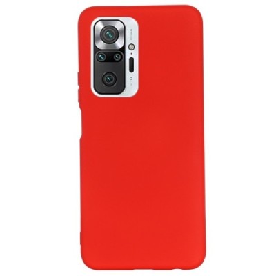 Xiaomi Redmi Note 10 Pro Shell kieto silikono TPU raudonas dėklas - nugarėlė | Priedai.lt