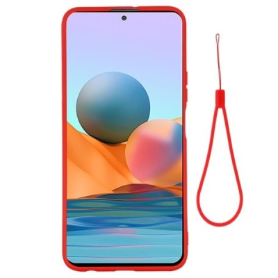 Xiaomi Redmi Note 10 Pro Shell kieto silikono TPU raudonas dėklas - nugarėlė | Priedai.lt