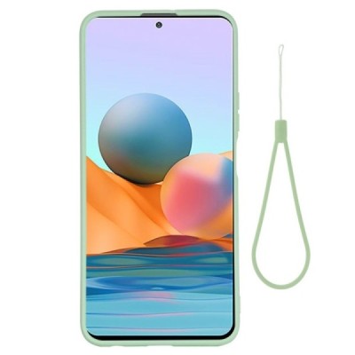 Xiaomi Redmi Note 10 Pro Shell cieta silikona (TPU) zaļš apvalks | Vacins.lv