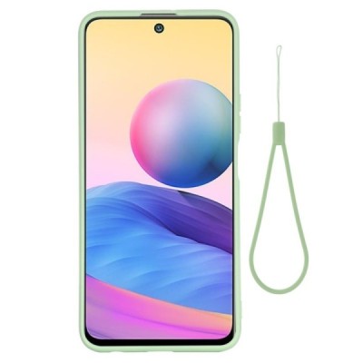 Xiaomi Poco M3 Pro (Redmi Note 10 5G) Shell cieta silikona (TPU) zaļš apvalks | Vacins.lv