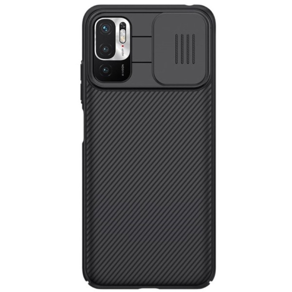 „Nillkin“ CamShield apvalks - melns (Poco M3 Pro / Redmi Note 10 5G)