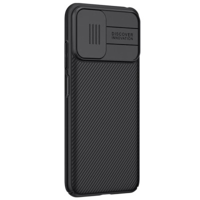 Xiaomi Poco M3 Pro (Redmi Note 10 5G) „Nillkin“ CamShield melns apvalks | vacins.lv