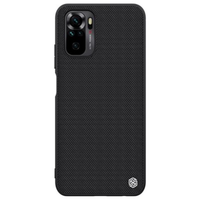 Xiaomi Redmi Note 10 4G (Note 10s, Poco M5s) „Nillkin“ Textured Case melns apvalks | vacins.lv