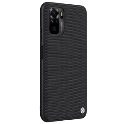 Xiaomi Redmi Note 10 4G (Note 10s, Poco M5s) „Nillkin“ Textured Case melns apvalks | vacins.lv