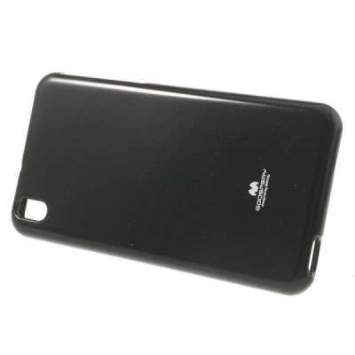 Mercury juodas HTC Desire 816 kieto silikono (TPU) dėklas / Priedai.lt