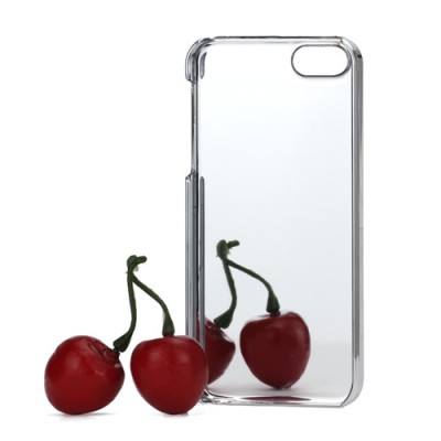 Veidrodinis sidabrinis Apple iPhone SE (5, 5s) dėklas (dėkliukas) / Priedai.lt