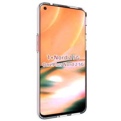 OnePlus Nord 2 cieta silikona (TPU) dzidrs apvalks | vacins.lv