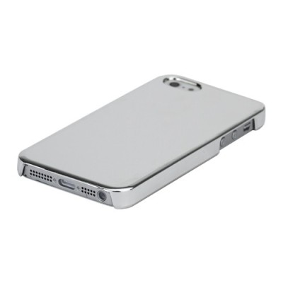 Veidrodinis sidabrinis Apple iPhone SE (5, 5s) dėklas (dėkliukas) / Priedai.lt