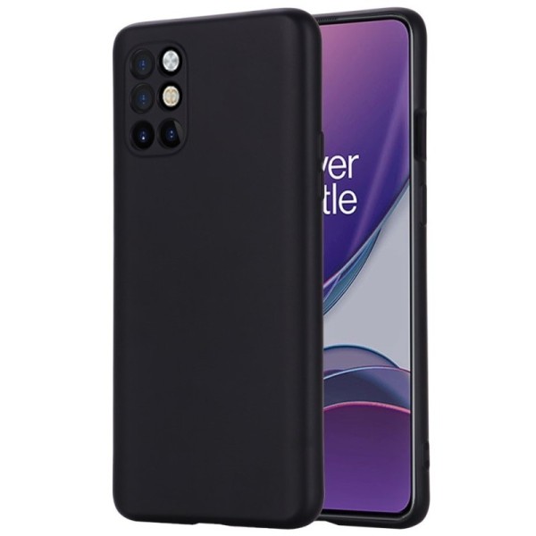 „Shell“ cieta silikona (TPU) apvalks - melns (OnePlus 8T)