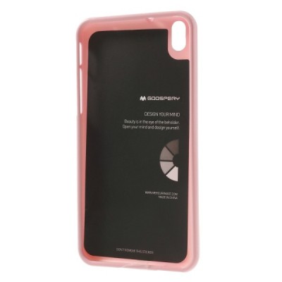 Mercury rožinis HTC Desire 816 kieto silikono (TPU) dėklas / Priedai.lt