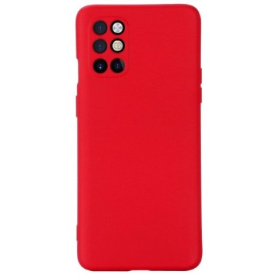 OnePlus 8T Shell cieta silikona (TPU) sarkans apvalks | vacins.lv