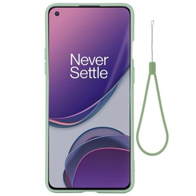 OnePlus 8T Shell cieta silikona (TPU) zaļš apvalks | Vacins.lv