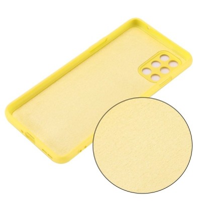 OnePlus 8T Shell cieta silikona (TPU) dzeltens apvalks | vacins.lv