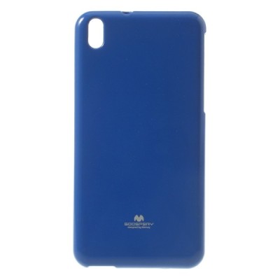 HTC Desire 816 Mercury tumši zils cieta silikona (TPU) futrālis / Vacins.lv