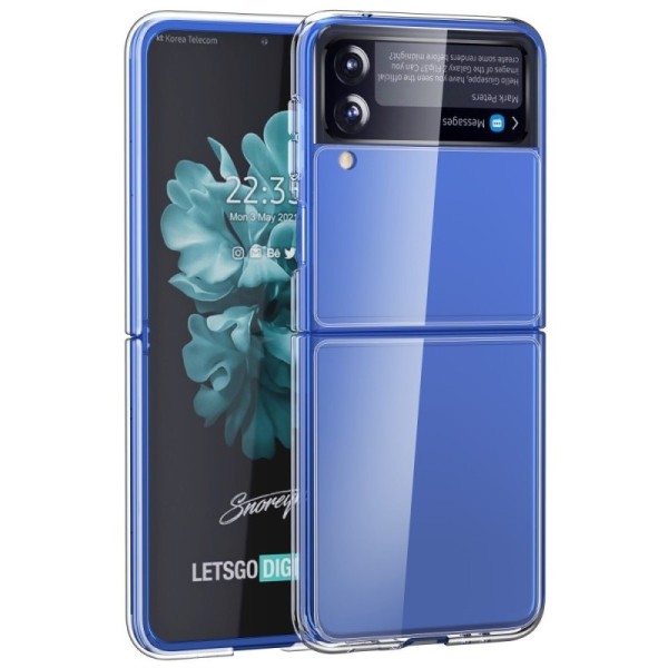 Plastikinis dėklas - skaidrus (Galaxy Z Flip3)