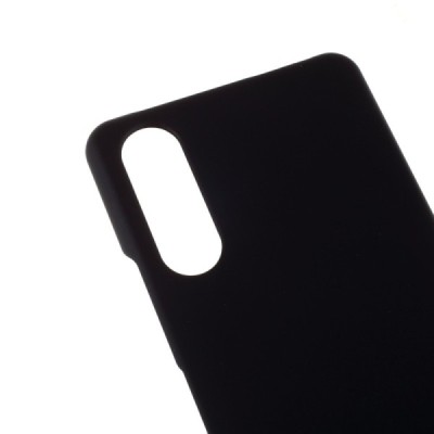 Sony Xperia 10 III plastmasas melns futrālis | Vacins.lv