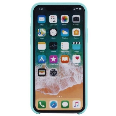 Apple iPhone Xr „Shell“ cieta silikona (TPU) piparmētru apvalks | Vacins.lv