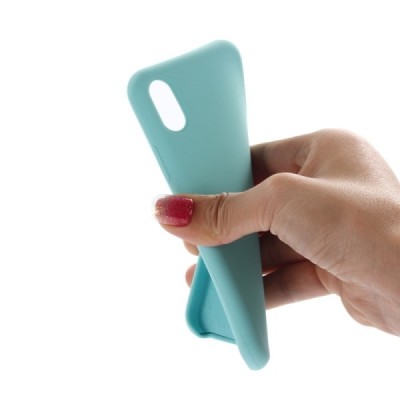 Apple iPhone Xr „Shell“ cieta silikona (TPU) piparmētru apvalks | Vacins.lv