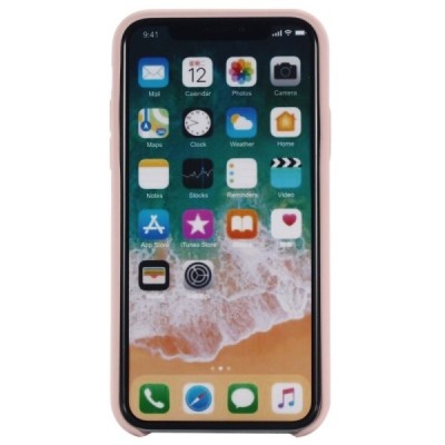 Apple iPhone Xr Shell kieto silikono TPU rožinis dėklas - nugarėlė | Priedai.lt