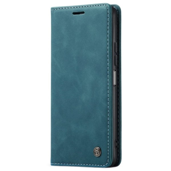 „CaseMe“ Retro solīds atvēramais ādas maciņš - zaļš (Mi 11 Lite / Mi 11 Lite NE)