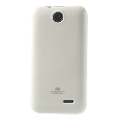 Mercury baltas HTC Desire 310 kieto silikono (TPU) dėklas / Priedai.lt