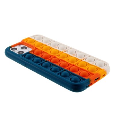 Apple iPhone 11 Pro „Popit“ Bubble zils mīksta silikona (TPU) apvalks | Vacins.lv