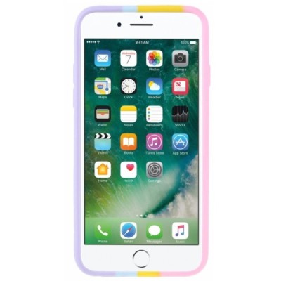 Apple iPhone SE 2020 (6, 7, 8) „Popit“ Bubble minkšto silikono TPU rožinis dėklas - nugarėlė | Priedai.lt