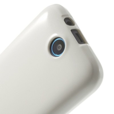 Mercury baltas HTC Desire 310 kieto silikono (TPU) dėklas / Priedai.lt