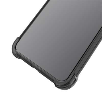 Sony Xperia 10 III Imak pastiprinātas aizsardzības pelēks cieta silikona (TPU) dzidrs vāciņš | Vacins.lv