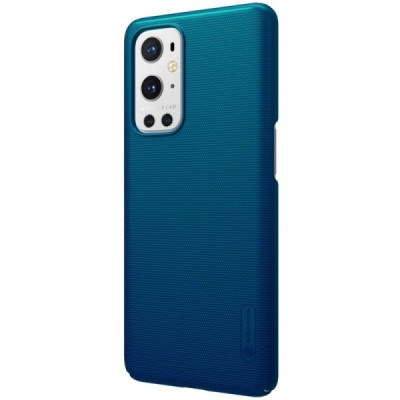Nillkin Frosted Shield OnePlus 9 Pro zils plastmasas futrālis | Vacins.lv