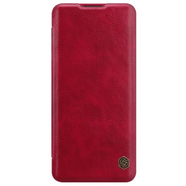 „Nillkin“ Qin atvēramais maciņš - sarkans (OnePlus 9 Pro)