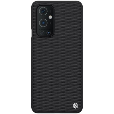 OnePlus 9 Pro „Nillkin“ Textured Case melns apvalks | vacins.lv