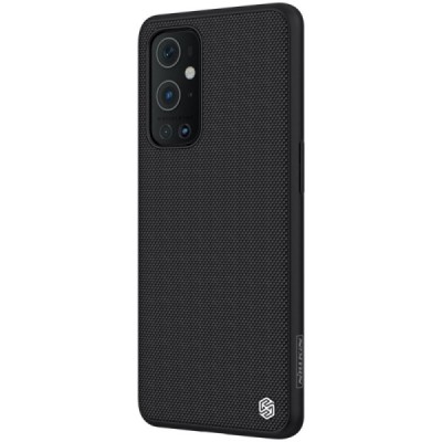 OnePlus 9 Pro „Nillkin“ Textured Case melns apvalks | vacins.lv