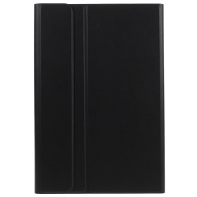 Samsung Galaxy Tab S7 FE 12.4", S7+ 12.4" (T976, T970) atverčiamas juodas odinis dėklas su bluetooth belaide klaviatūra | Prieda