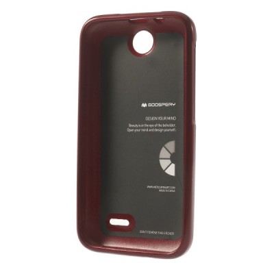 Mercury raudonas HTC Desire 310 kieto silikono (TPU) dėklas / Priedai.lt