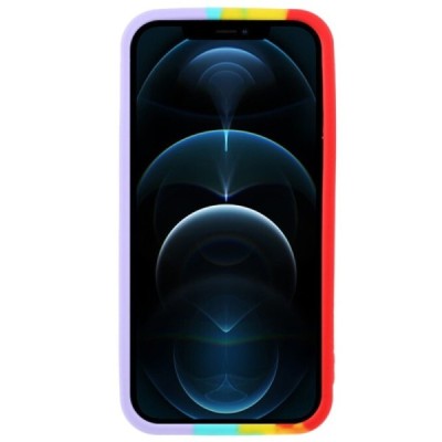 Apple iPhone 12 Pro Max „Popit“ Bubble sarkans mīksta silikona (TPU) apvalks | Vacins.lv