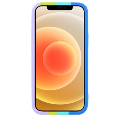 Apple iPhone 12 (12 Pro) „Popit“ Bubble zils mīksta silikona (TPU) apvalks | Vacins.lv