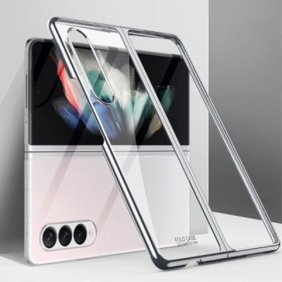 Samsung Galaxy Z Fold3 5G (F926B) GKK dzidrs plastika sudrabā krāsā apvalks | Vacins.lv