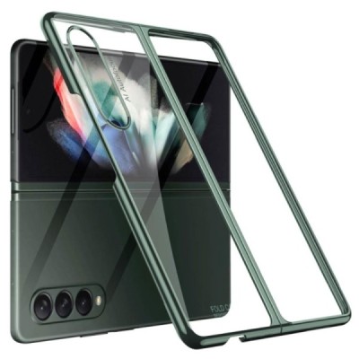 Samsung Galaxy Z Fold3 5G (F926B) GKK dzidrs plastika zaļā krāsā apvalks | Vacins.lv