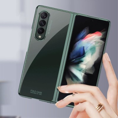 Samsung Galaxy Z Fold3 5G (F926B) GKK dzidrs plastika zaļā krāsā apvalks | Vacins.lv