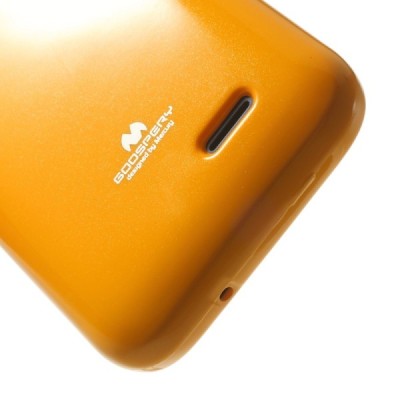 HTC Desire 310 Mercury dzeltens cieta silikona (TPU) futrālis / Vacins.lv