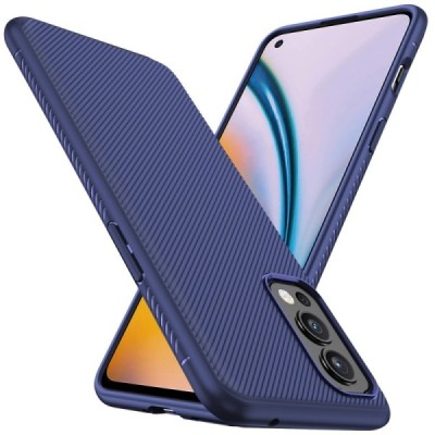 OnePlus Nord 2 cieta silikona (TPU) zils apvalks | vacins.lv