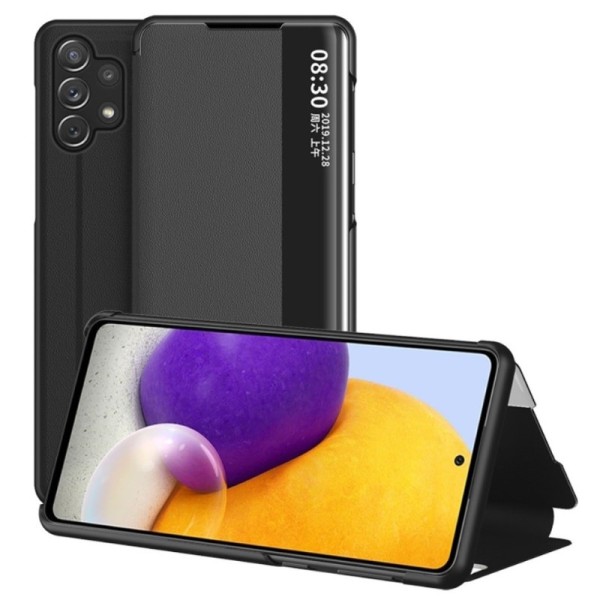 „View Line“ atvērams maciņš - melns (Galaxy A32 4G)