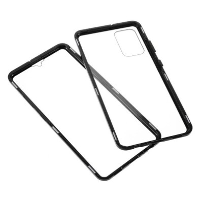 Samsung Galaxy A32 4G (A325F) dzidrs (caurspīdīgs) Frame magnētiskais aizsedzams plastmasas apvalks | Vacins.lv